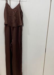 Sultry Brown Jumpsuit