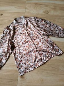 Boho Printed Long Sleeve Blouse