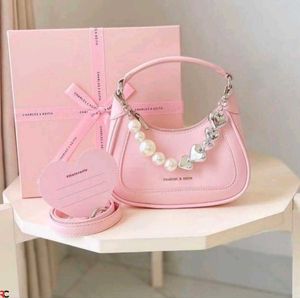 Charles &amp; Keith Pink Handbag GIFT SET WITH BOX