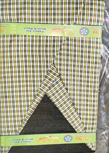 Shirt Pant Fabric Combo Set | Unstitched Men's