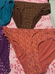 Patterned briefs- 6 Pack- Recycling ♻️