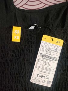 Black Tie Detail Tank Top