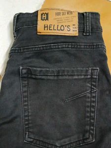 Classic Black Denim Jeans