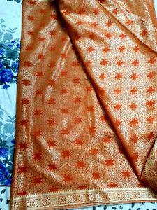 NEW Chanderi Banarasi Saree