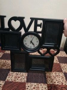Love Photo Frame Clock