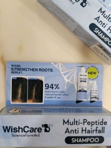 5pc multi peptide anti hairfall shampoo