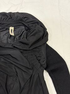 Black Ruched Jacket