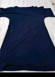 Classic Navy Blue Dress