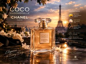 Chanel Coco Mademoiselle + Free Perfume Gift 🎁