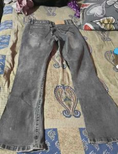Grey bootcut Jeans