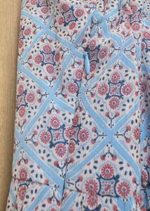 Light Blue Tiered Maxi Dress
