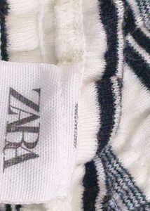 Zara Striped Smocked Tank Top with shorts 👍