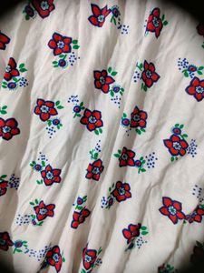 New Floral Super Flared Dress