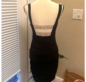 Rhinestone Black Dress + Beach Outfits Combo