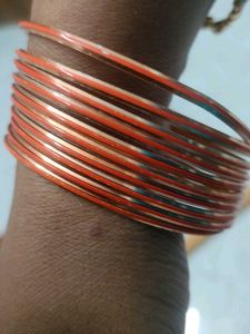 Set of Orange Bangles