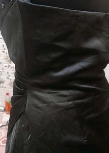 Elegant Black Party Gown