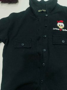 Donald Duck Disney Black Shirt