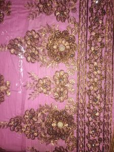 Unstitched Pink Cotton Suit