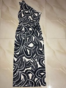 H&amp;M One-Shoulder Bodycon Dress