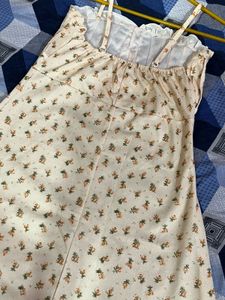 Cute Floral Print Summer Dress