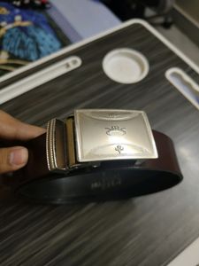 Men's Brown Leather Belt