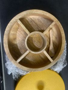 Wooden Masala Box for Kitchen