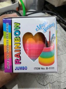 Jumbo Rainbow Magic Spring Toy