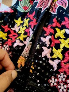 Lehnga With Full Sequence