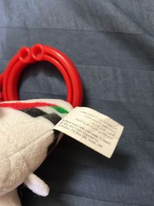 Emirates vibrating Aeroplane plush keychain
