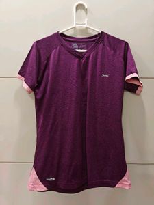 Slazenger Women's V-Neck Sports T-Shirt