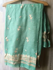 Sea Blue Saree