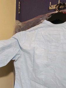 manyavar Blue Kurta