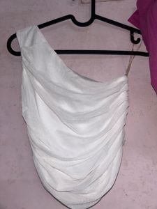 Elegant One-Shoulder Ruched Dress