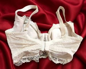 Elegant White Lace Bra