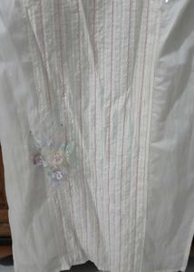 Elegant White Kurta Set