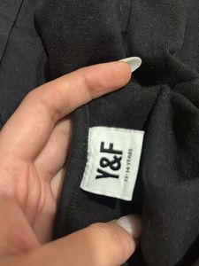 westside black sleeveless dress balloon style