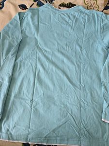 Light Blue Long Sleeve Top