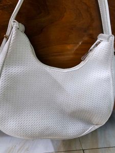 Chic White Shoulder Bag