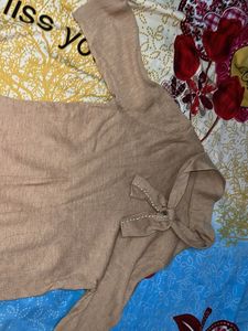 🤎Tie Neck Knit Top🤎