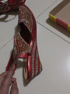 Embellished Red Heels