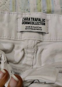 Classic White Denim Jeans