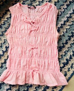 zudio y2k pink top