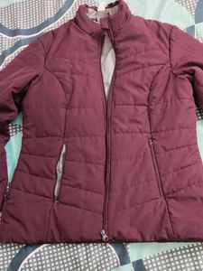Maroon Padded Jacket
