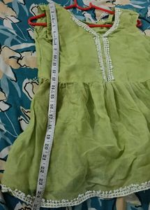 Lime Green Tunic Top