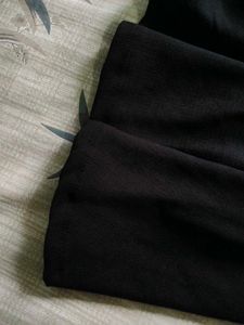 Black Flared Skirt