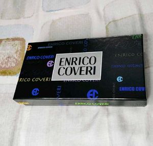 Enrico coveri Italian Black Leather Wallet
