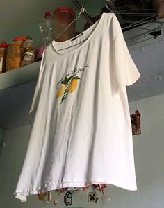 White Lemon Graphic Tee