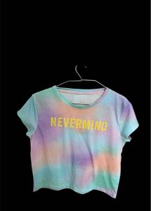 Tie-Dye Nevermind Graphic Tee