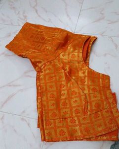 42" Size - New StichedBlouse - Vibrant Orange Bro