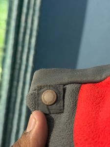 Kolon Sport Og Red &amp; Gray Zip-Up Jacket
